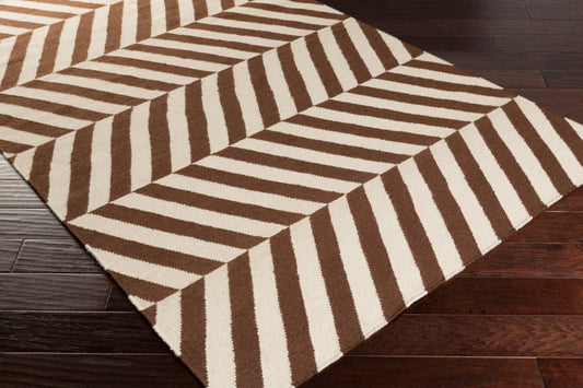 Frontier FT-552 3' x 5' Handmade Wool Accent Rug