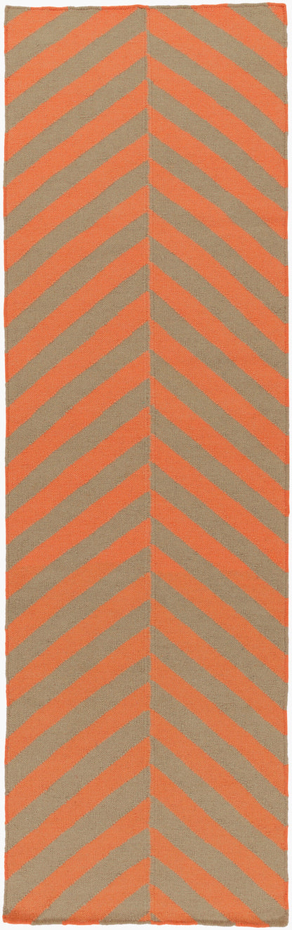 Frontier FT-558 8ft Runner Handmade Wool Runner Rug