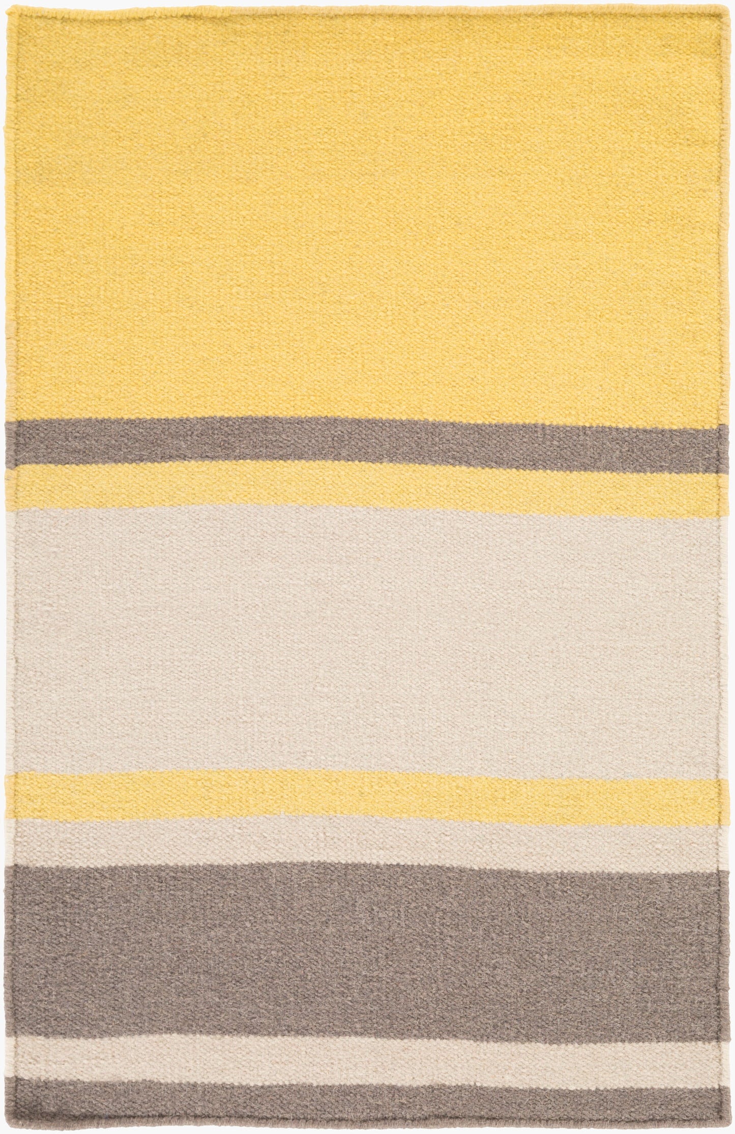 Alfombra decorativa de lana hecha a mano Frontier FT-569 de 2' x 3'