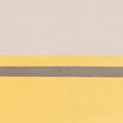 Alfombra decorativa de lana hecha a mano Frontier FT-569 de 2' x 3'