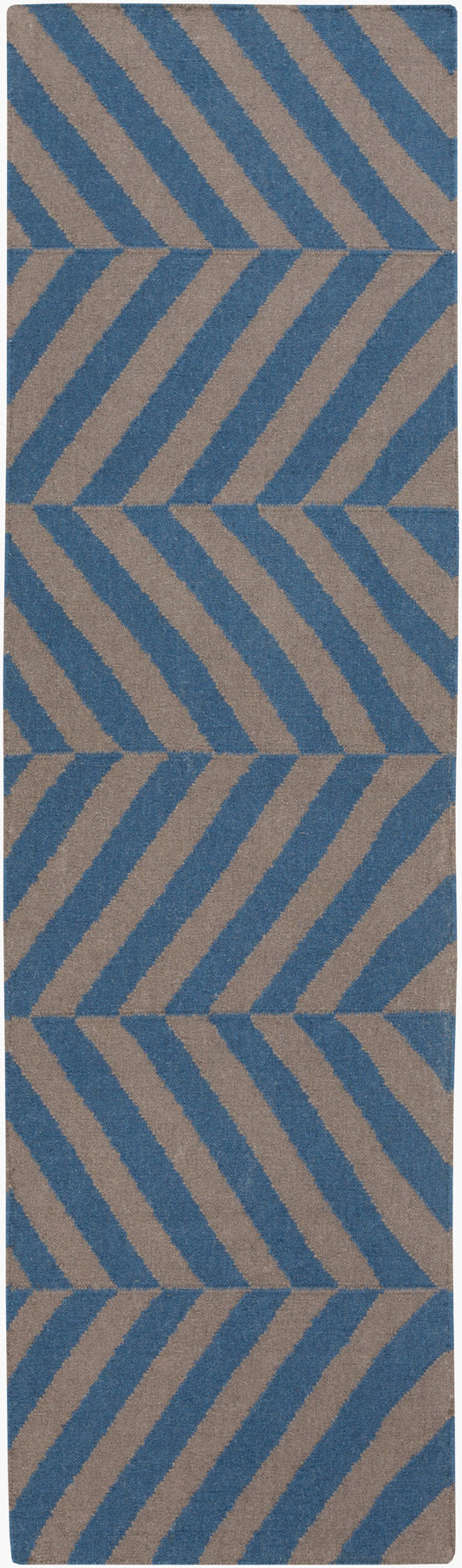 Alfombra de lana hecha a mano Frontier FT-583 de 2,4 m