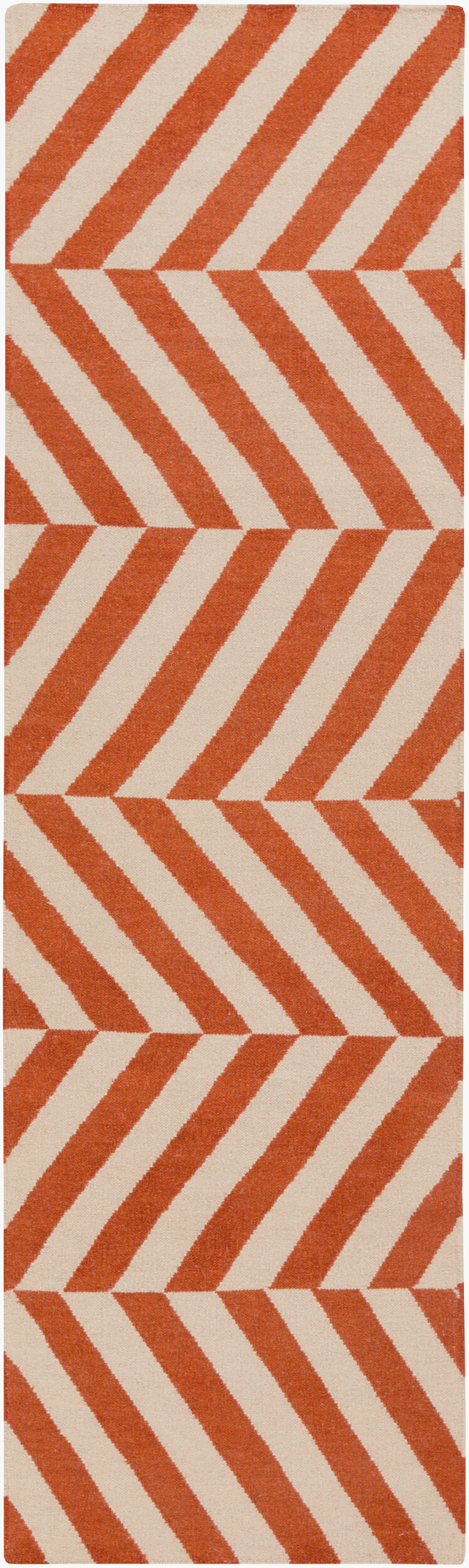 Alfombra de lana hecha a mano Frontier FT-584 de 2,4 m