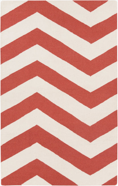 Alfombra de lana hecha a mano Frontier FT-587 de 1,52 m x 2,44 m