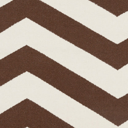 Alfombra decorativa de lana hecha a mano Frontier FT-588 de 3' x 5'