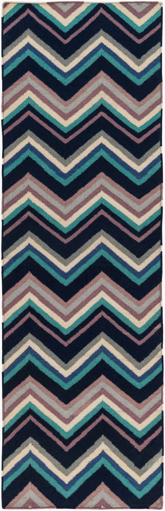 Frontier FT-593 8ft Runner Handmade Wool Runner Rug