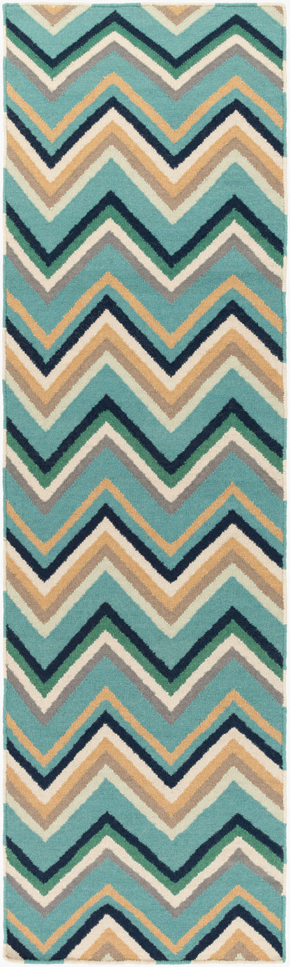 Frontier FT-595 8ft Runner Handmade Wool Runner Rug