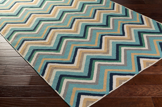 Frontier FT-595 3' x 5' Handmade Wool Accent Rug
