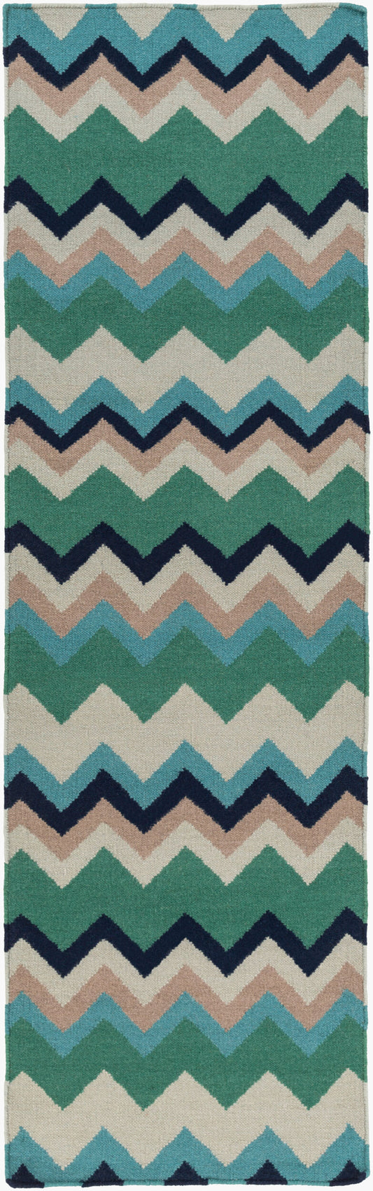 Frontier FT-603 8ft Runner Handmade Wool Runner Rug
