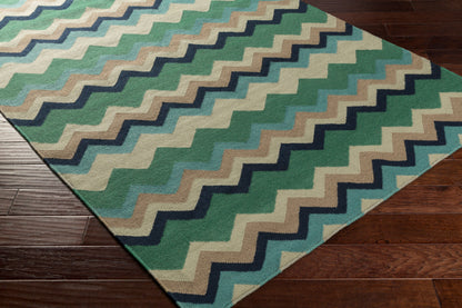 Frontier FT-603 2' x 3' Handmade Wool Accent Rug