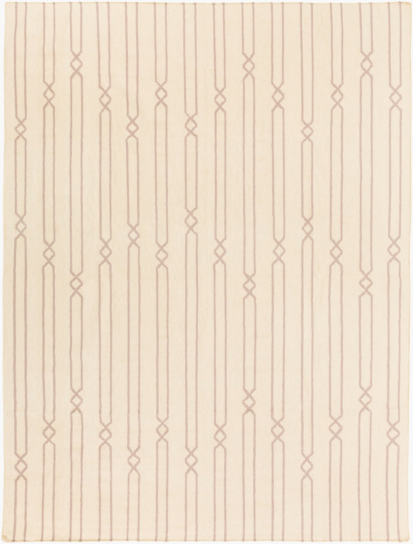 Alfombra de lana hecha a mano Frontier FT-612 de 8' x 11'