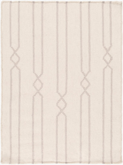 Alfombra decorativa de lana hecha a mano Frontier FT-613 de 2' x 3'