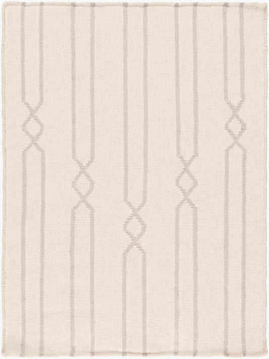 Alfombra de lana hecha a mano Frontier FT-613 de 8' x 11'