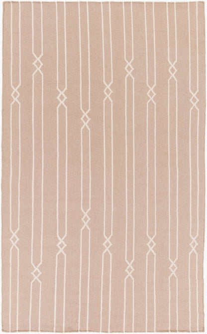 Alfombra decorativa de lana hecha a mano Frontier FT-614 de 3' x 5'