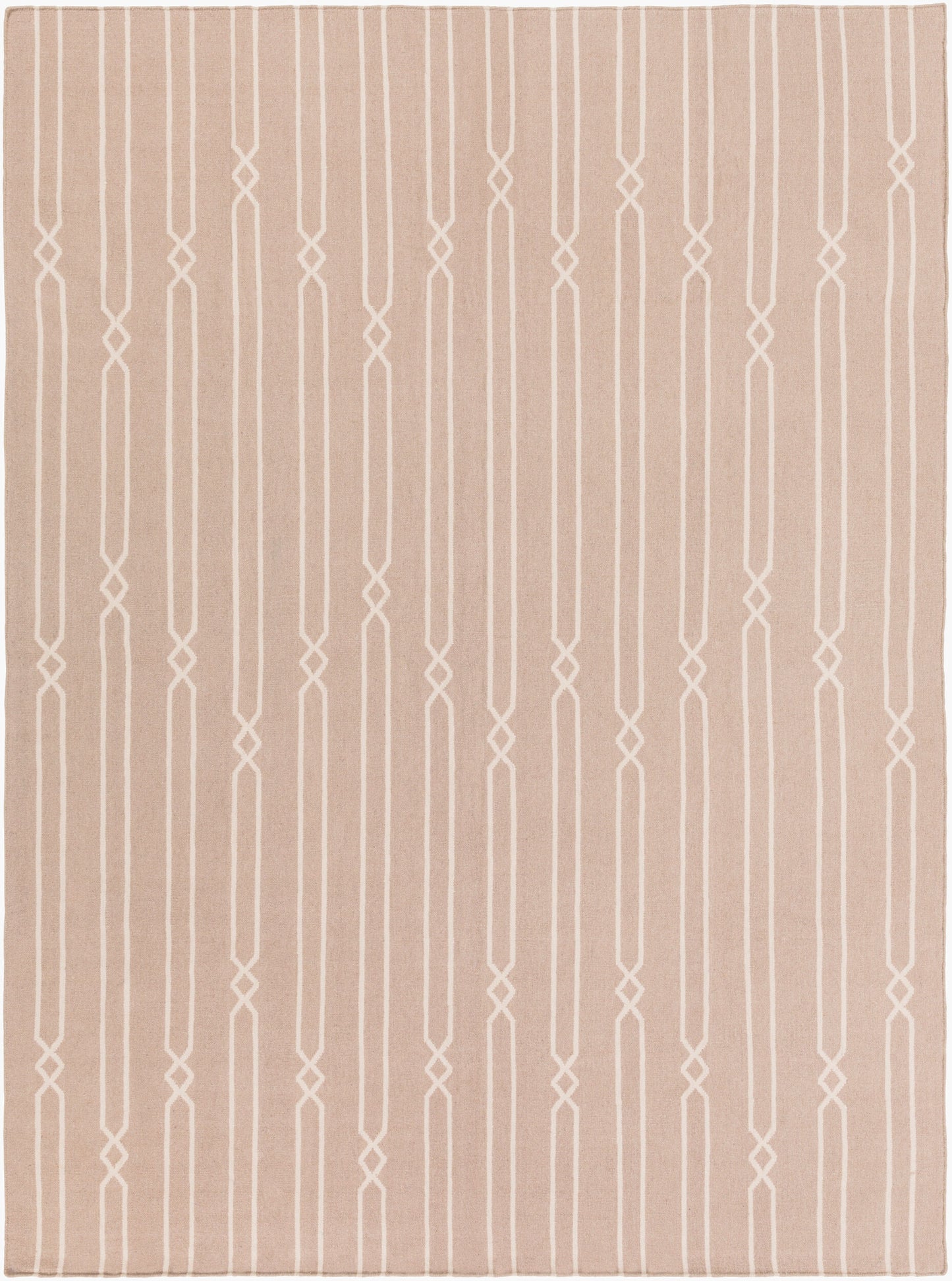 Alfombra de lana hecha a mano Frontier FT-614 de 8' x 11'