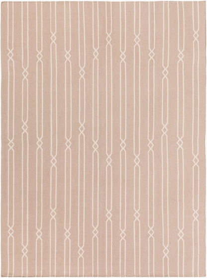 Alfombra de lana hecha a mano Frontier FT-614 de 8' x 11'