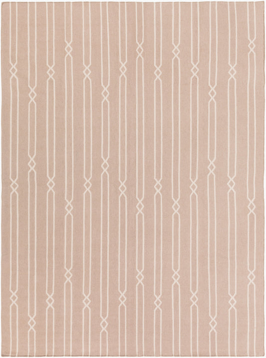 Alfombra de lana hecha a mano Frontier FT-614 de 8' x 11'