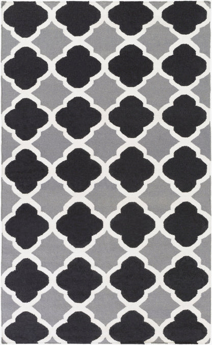 Alfombra decorativa de lana hecha a mano Frontier FT-66 de 3' x 5'