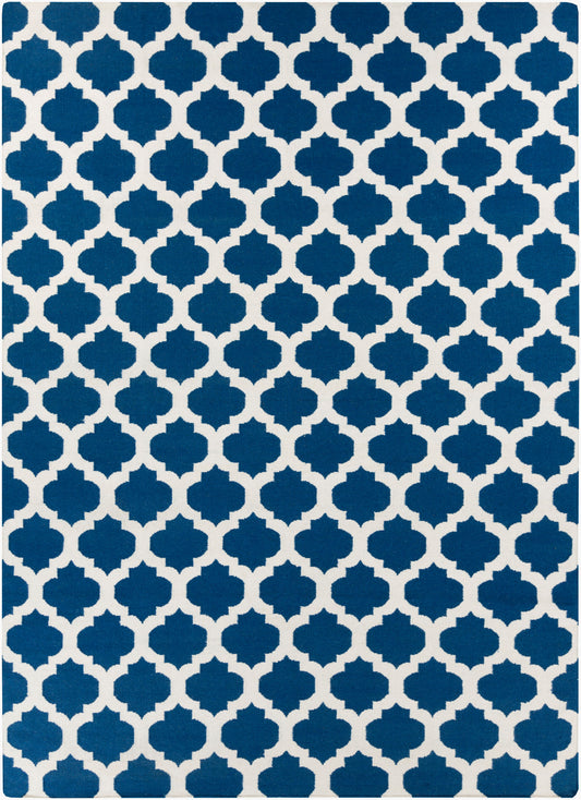 Alfombra de lana hecha a mano Frontier FT-84 de 8' x 11'