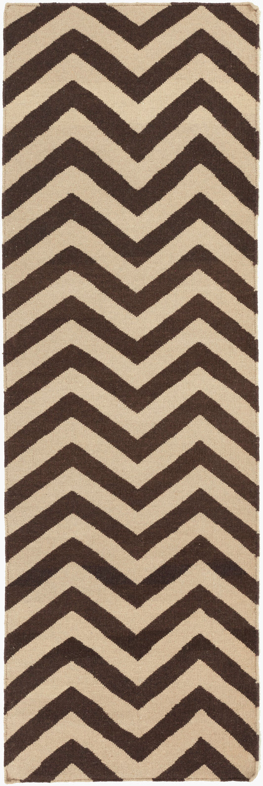 Alfombra de lana hecha a mano Frontier FT-99 de 2,4 m