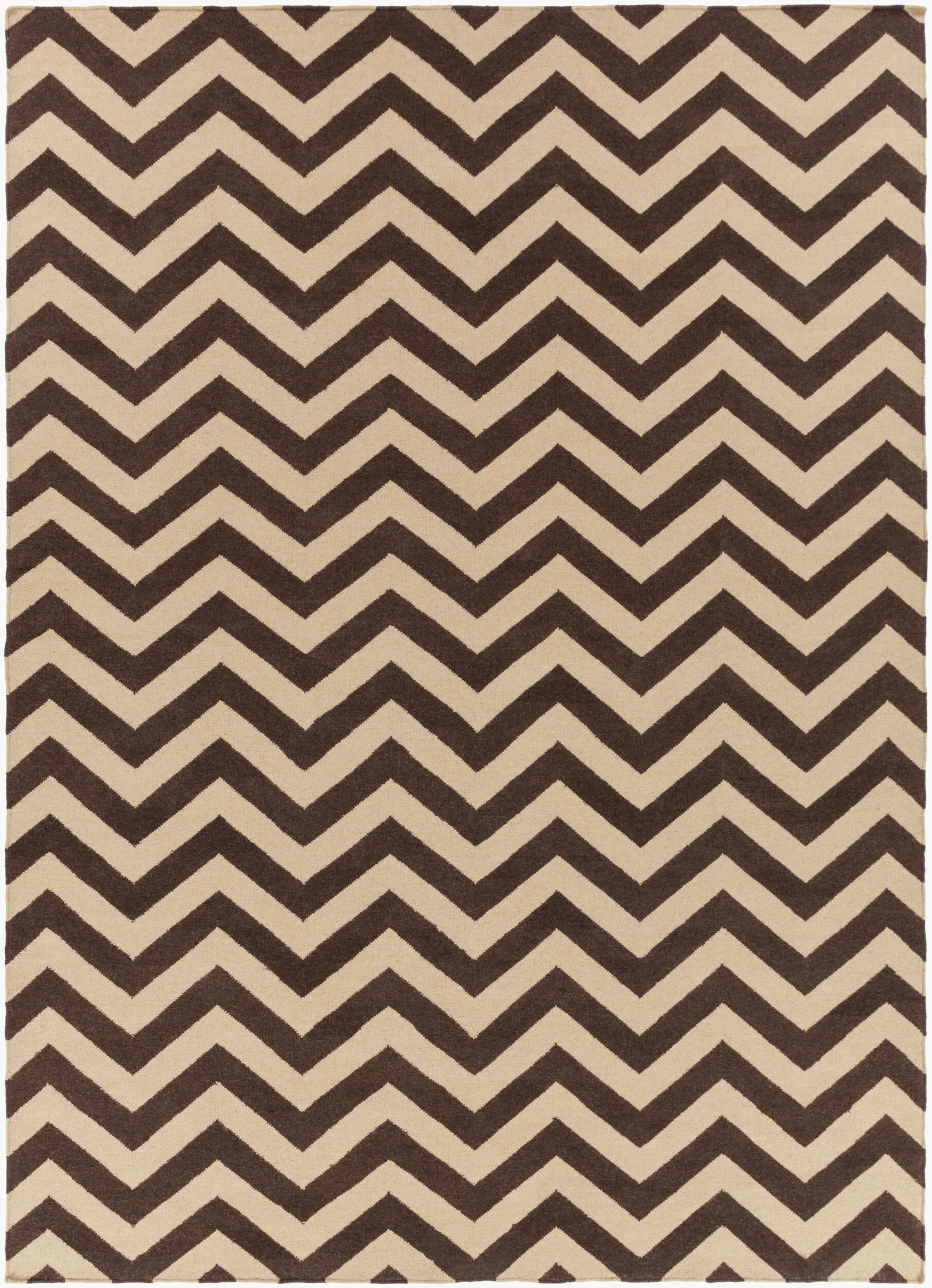 Alfombra de lana hecha a mano Frontier FT-99 de 8' x 11'