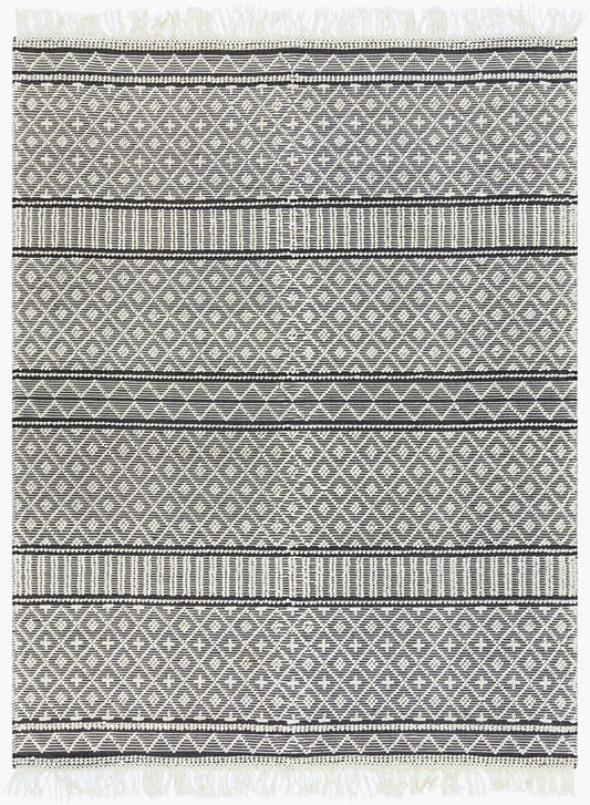 Alfombra hecha a mano Farmhouse Tassels FTS-2300 de 2,44 m x 3 m