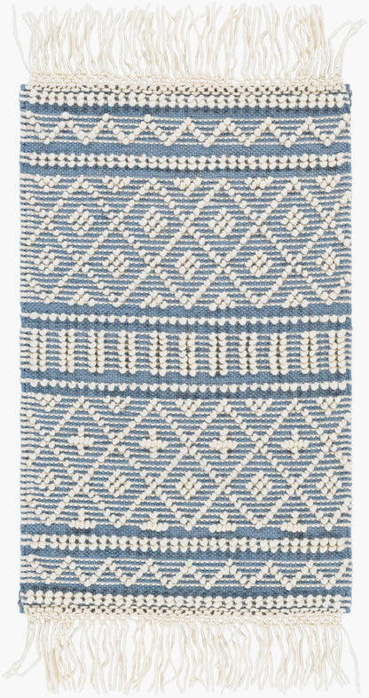 Farmhouse Tassels FTS-2301 2' x 3' Handmade Accent Rug