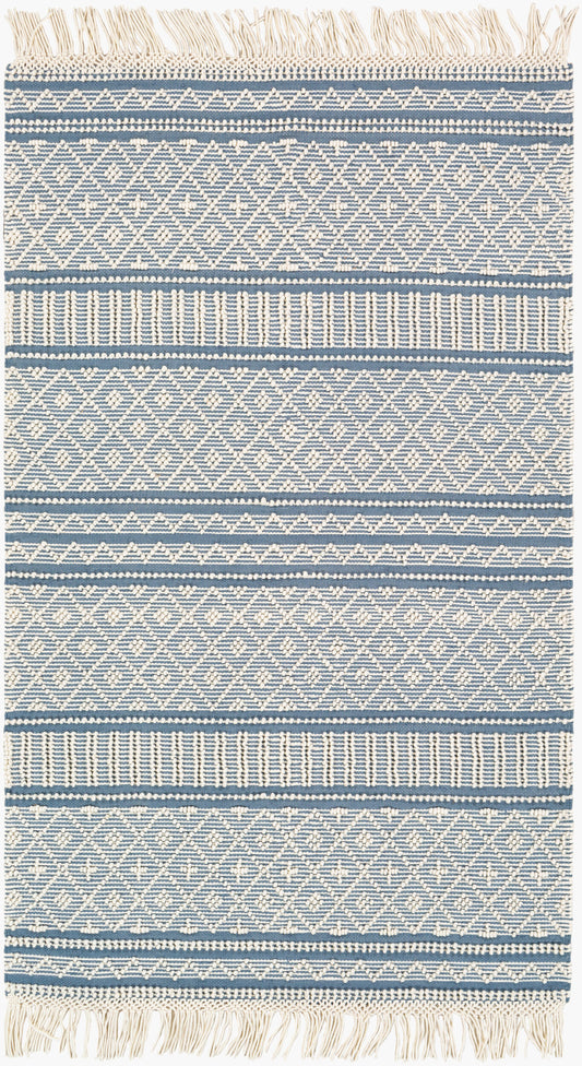 Farmhouse Tassels FTS-2301 3' x 5' Handmade Accent Rug