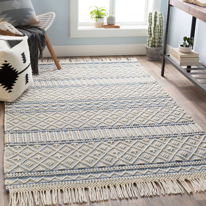 Farmhouse Tassels FTS-2301 3' x 5' Handmade Accent Rug