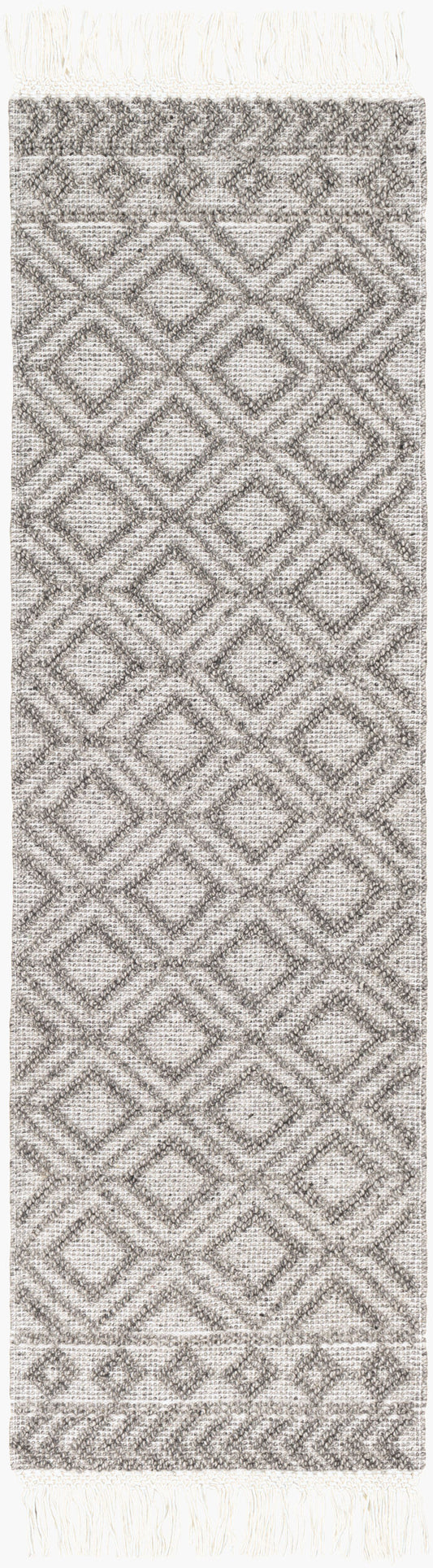 Farmhouse Tassels FTS-2302 8ft Runner Handmade Runner Rug
