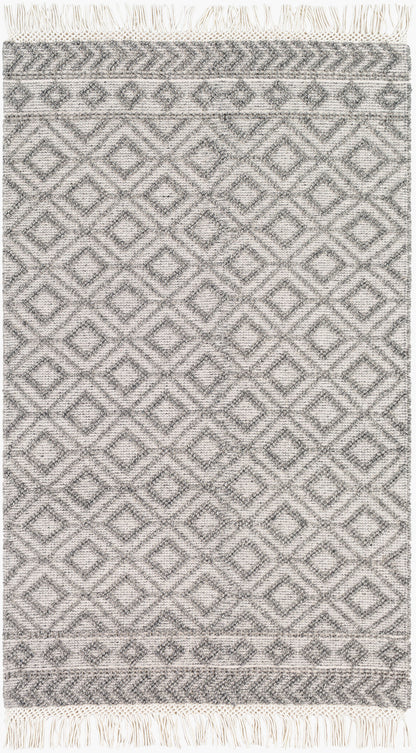 Alfombra hecha a mano Farmhouse Tassels FTS-2302 de 2,7 x 3,6 m