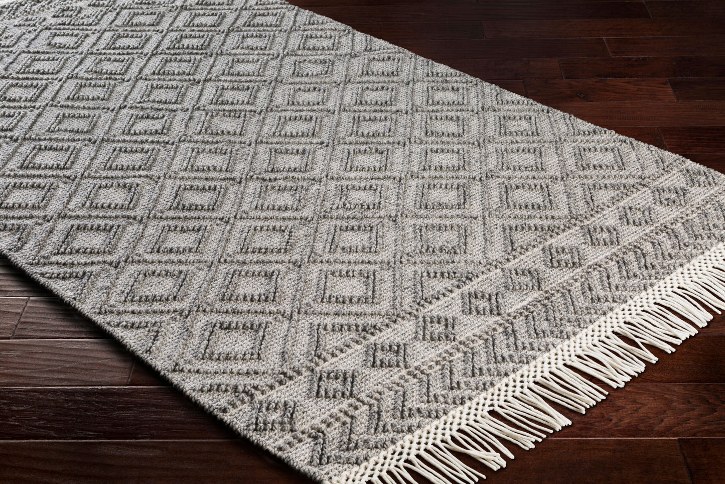 Farmhouse Tassels FTS-2302 5' x 7' Handmade Area Rug