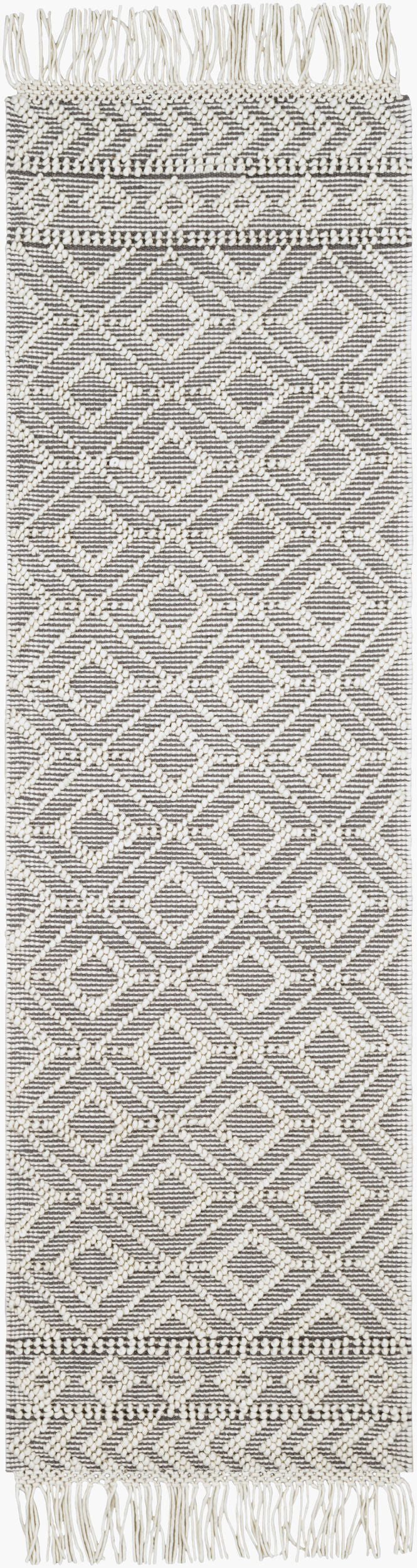 Farmhouse Tassels FTS-2303 8ft Runner Handmade Runner Rug