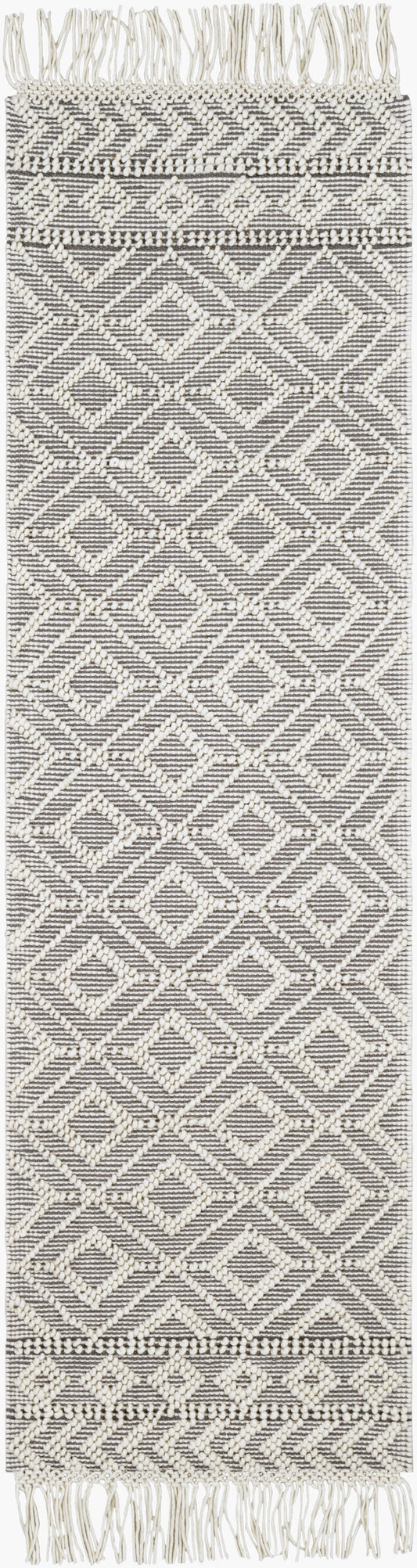 Farmhouse Tassels FTS-2303 8ft Runner Handmade Runner Rug