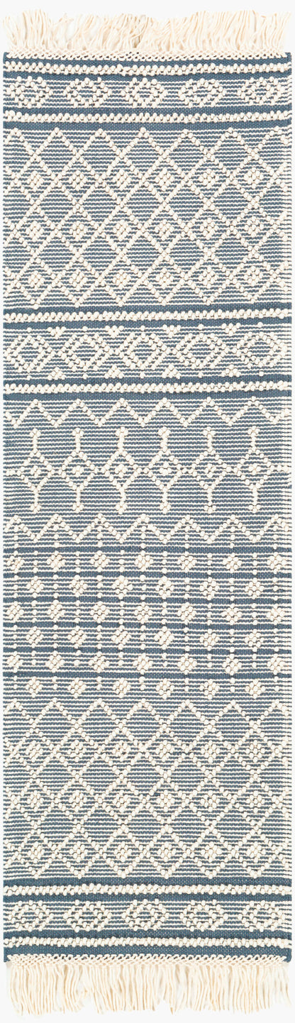 Farmhouse Tassels FTS-2304 8ft Runner Handmade Runner Rug
