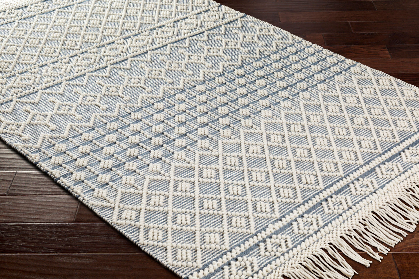 Farmhouse Tassels FTS-2304 9' x 12' Handmade Area Rug