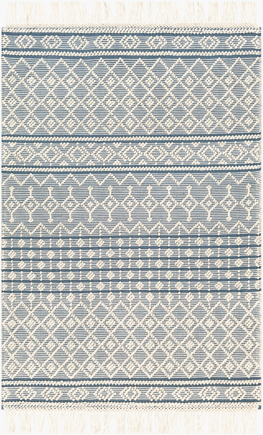 Farmhouse Tassels FTS-2304 2' x 3' Handmade Accent Rug