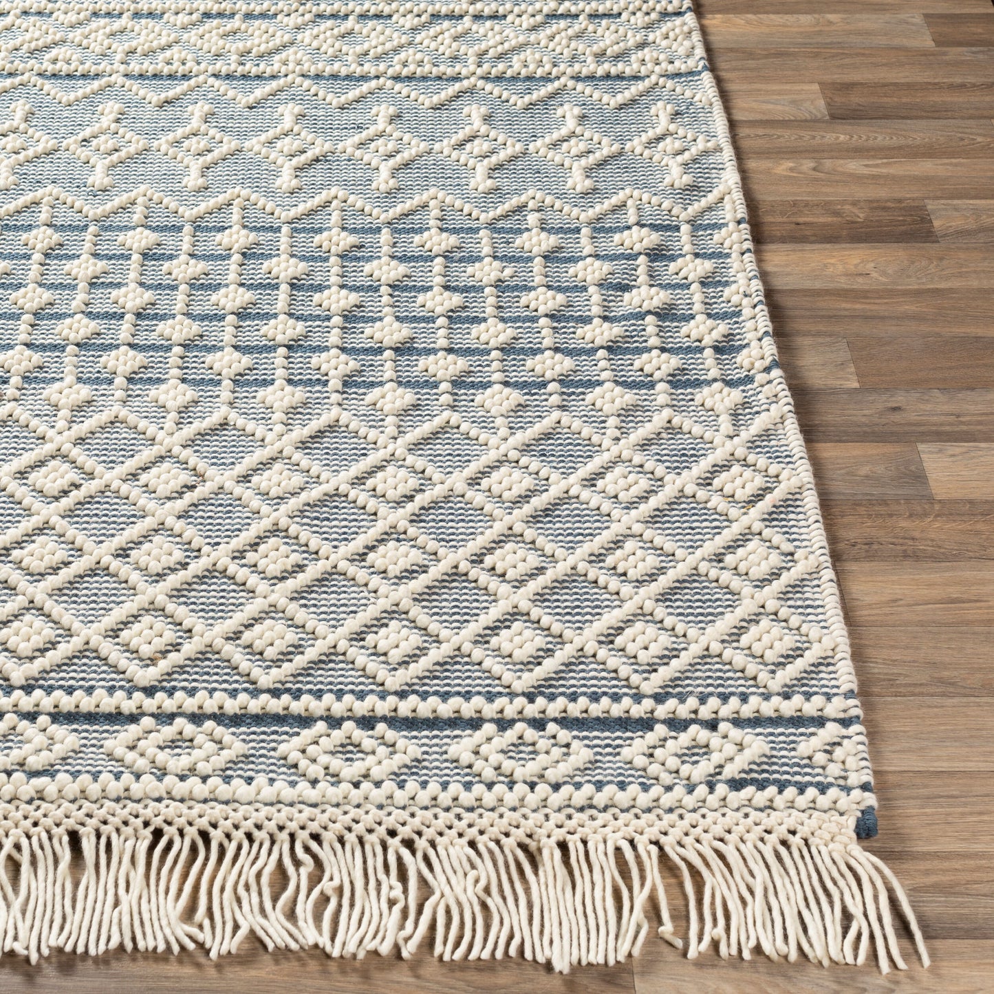 Farmhouse Tassels FTS-2304 9' x 12' Handmade Area Rug