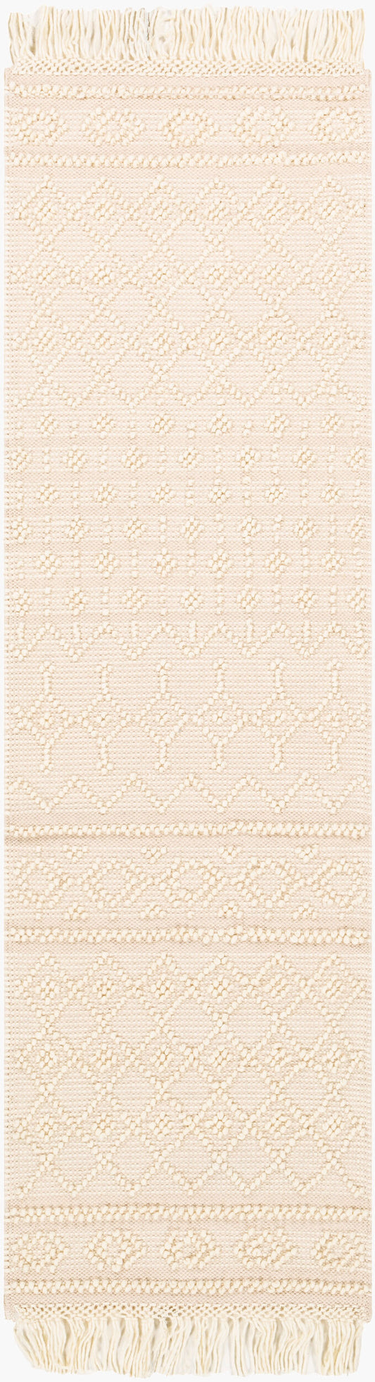 Farmhouse Tassels FTS-2305 8ft Runner Handmade Runner Rug