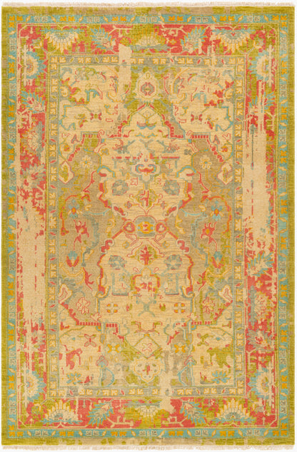 Festival FVL-1000 2' x 3' Handmade Wool Accent Rug