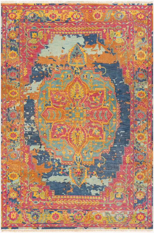 Festival FVL-1002 6' x 9' Handmade Wool Area Rug