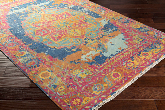 Alfombra de lana hecha a mano Festival FVL-1002 de 8' x 11'