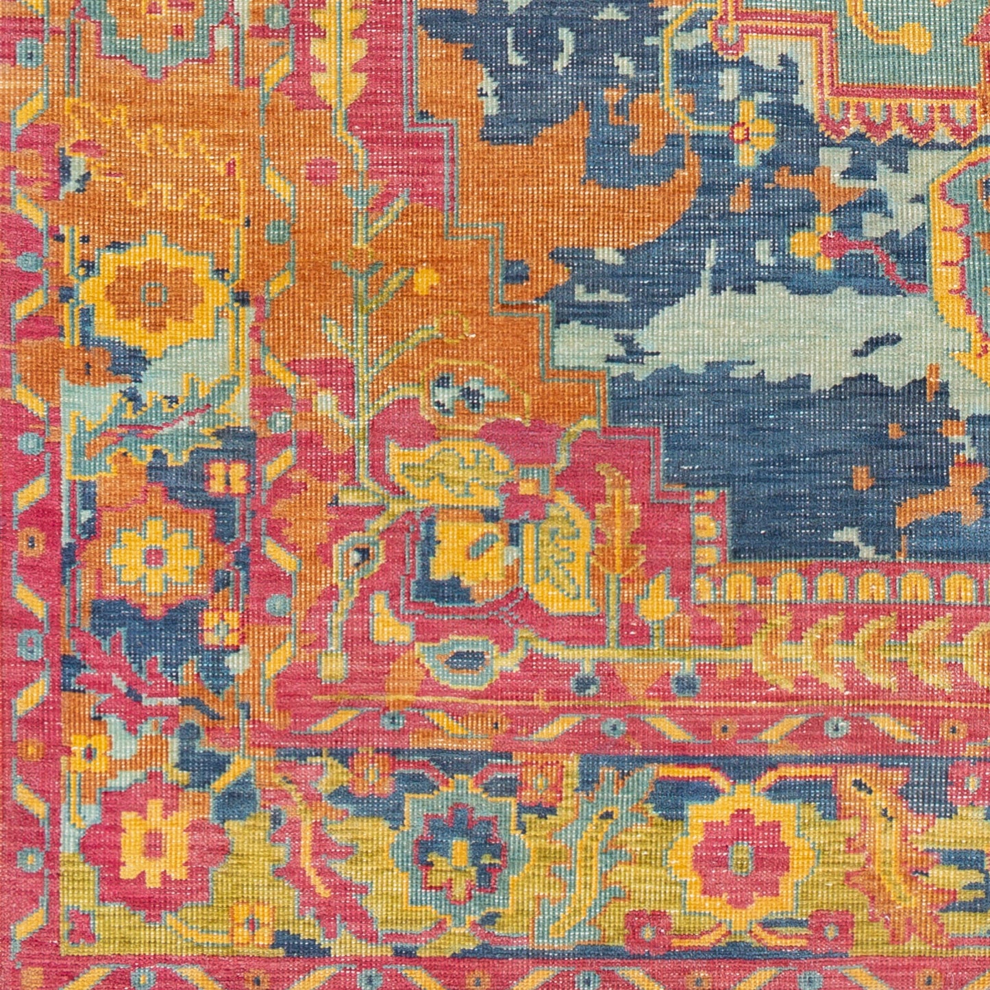 Festival FVL-1002 2' x 3' Handmade Wool Accent Rug