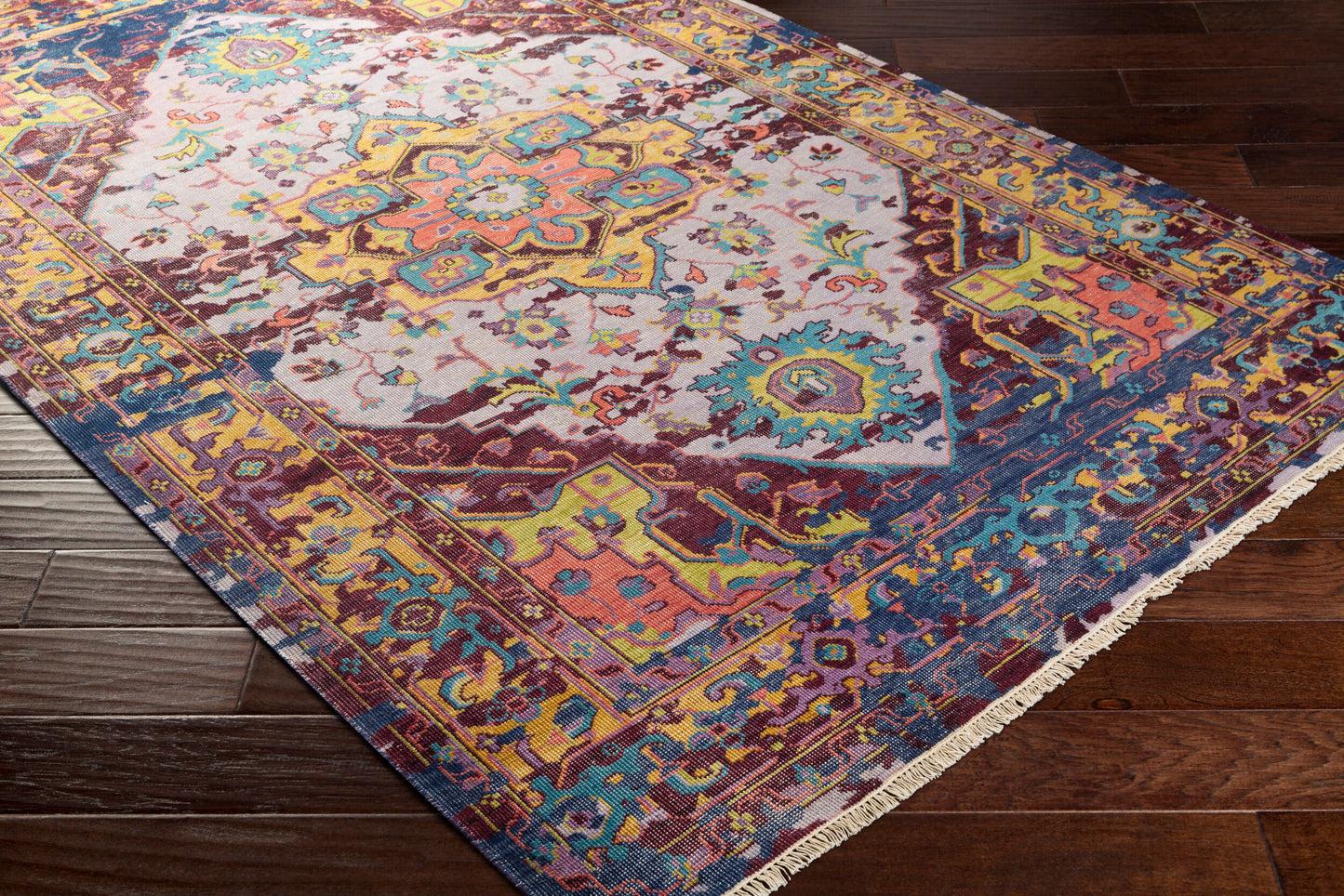 Festival FVL-1004 6' x 9' Handmade Wool Area Rug