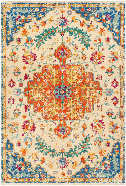Festival FVL-1006 2' x 3' Handmade Wool Accent Rug