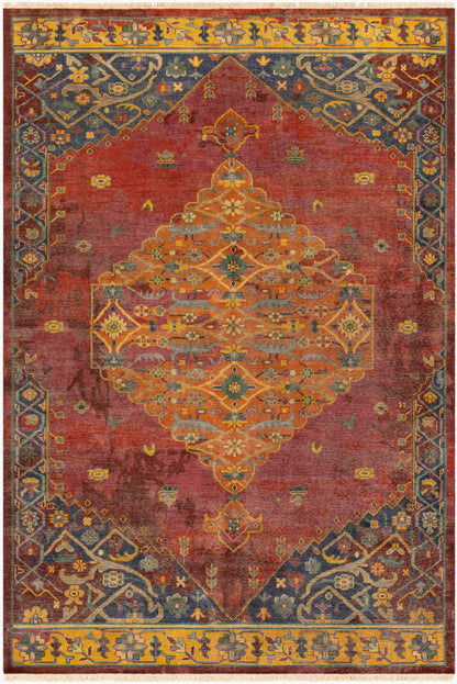 Festival FVL-1008 2' x 3' Handmade Wool Accent Rug