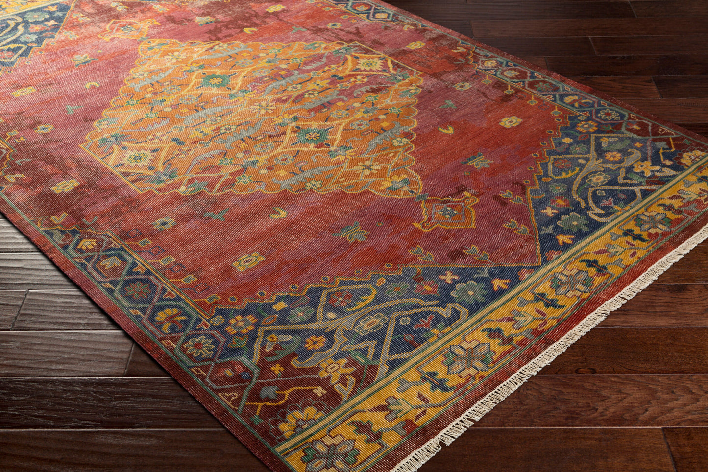 Festival FVL-1008 2' x 3' Handmade Wool Accent Rug