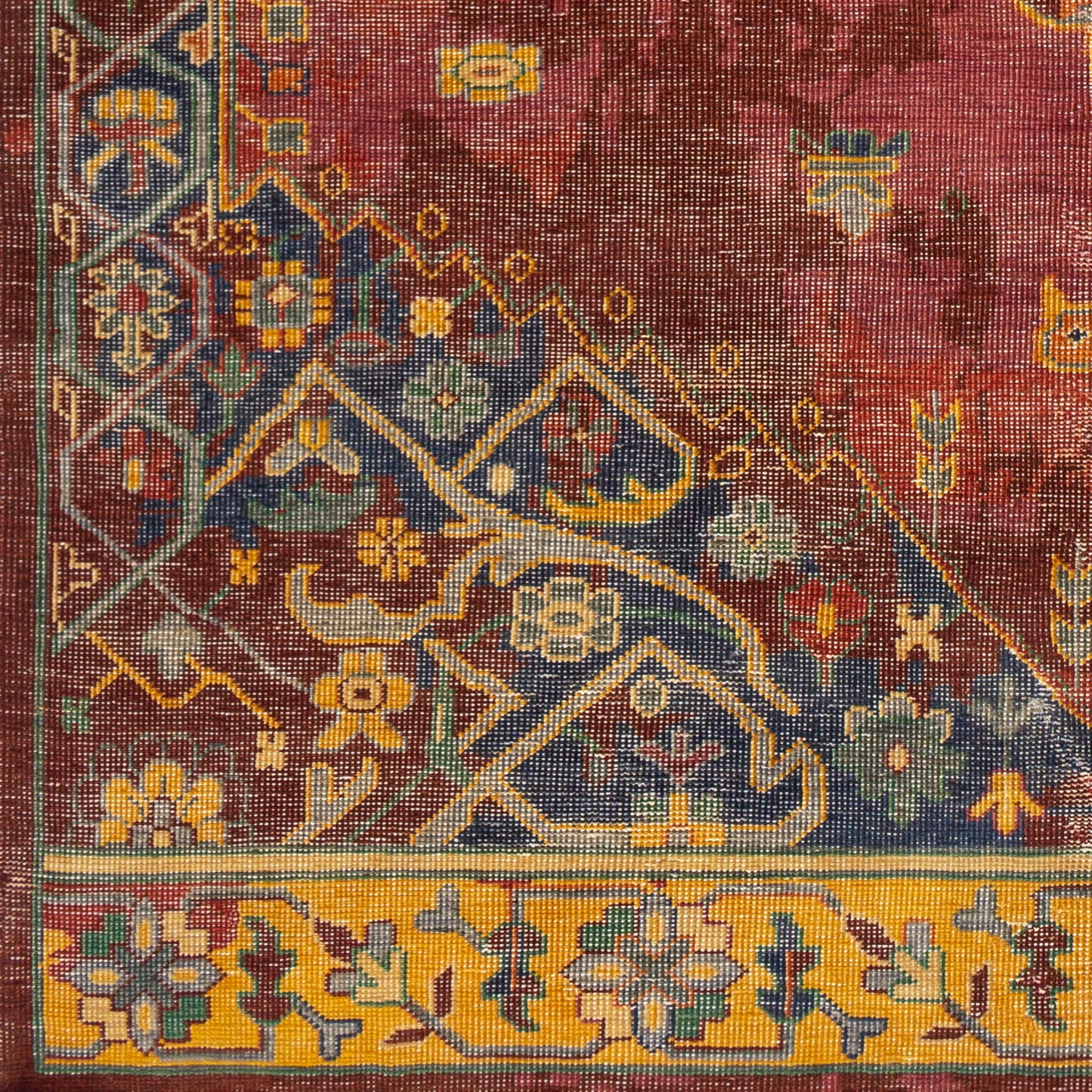 Festival FVL-1008 2' x 3' Handmade Wool Accent Rug