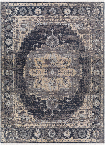 Alfombra de lana hecha a mano Festival FVL-1009 de 2,44 m x 3,34 m