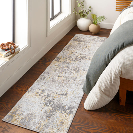 Firenze FZE-2301 7ft Runner Machine Woven Runner Rug