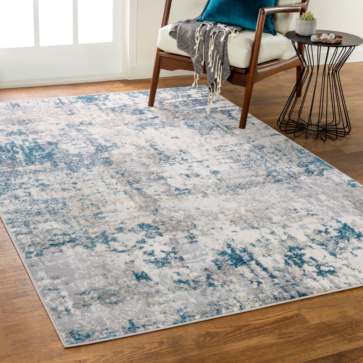 Firenze FZE-2302 5' x 7' Machine Woven Area Rug